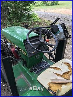 John Deere 317 Garden Tractor with Loader, Tiller and Cutting Deck