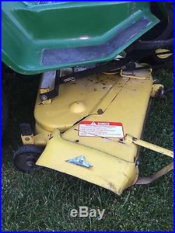 John Deere 317 Lawn Mower With42 Deck And Hydro Transmission