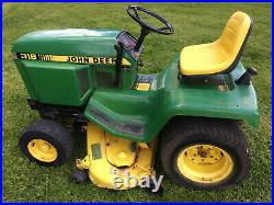 John Deere 318 Garden Tractor- Delivery Available