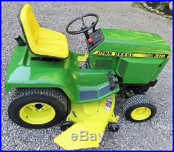 John Deere 318 Lawn & Garden Tractor / Mower