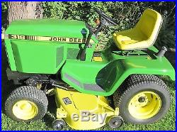 John Deere 318 Lawn & Garden Tractor / Mower