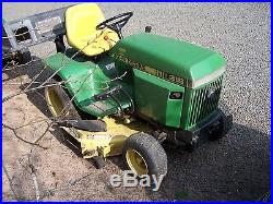 John Deere 318 Lawn & Garden Tractor & Power Flow With Bagger