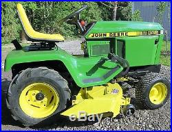 John Deere 318 Lawn & Garden Tractor with Onan 18HP Gas Engine