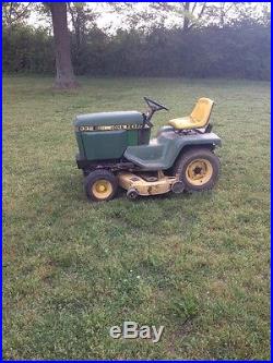 John Deere 332 garden tractor lawn mower compact tractor 318 322