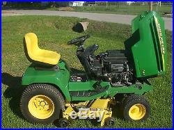 John Deere 345 lawn and garden tractor
