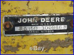 John Deere 400 Garden Tractor-3 Point 48 Tiller Attachment-USED