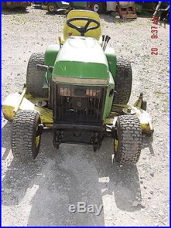 John Deere 400 Garden Tractor 60 Mower Deck Kohler K582 23hp Engine 467 Hours