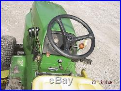 John Deere 400 Garden Tractor 60 Mower Deck Kohler K582 23hp Engine 467 Hours