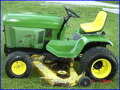 John Deere 400 Garden Tractor 60 Mower Deck NEW Engine