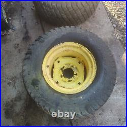 John Deere 420 Garden Tractor Rear Tire and Wheel 26x12-12