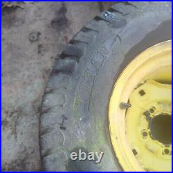 John Deere 420 Garden Tractor Rear Tire and Wheel 26x12-12
