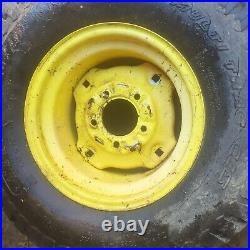 John Deere 420 Garden Tractor Rear Tire and Wheel 26x12-12