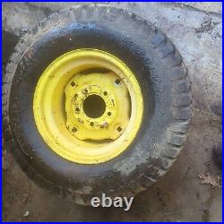 John Deere 420 Garden Tractor Rear Tire and Wheel 26x12-12