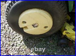 John Deere 425/445/455 Quick Hitch and 54 Snow plow Blade-Great Condition