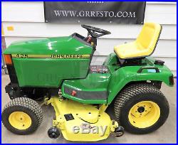 John Deere 425 Riding Lawn & Garden Tractor / Mower 20HP Kawasaki 54 Deck