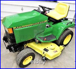 John Deere 425 Riding Lawn & Garden Tractor / Mower 20HP Kawasaki 54 Deck