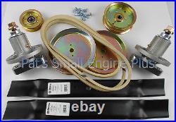 John Deere 42 Mower Deck Rebuild Kit Pulleys & Mount Bolts L110 L111 L118 L120