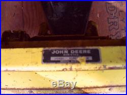 John Deere 42 Snow Blade / Plow Attachment JD 42 Inch Tractor Mower