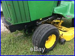 John Deere 430 Diesel Tractor Lawn Mower, 50 Deck, 3 Point Hitch, Yanmar 3 cyl