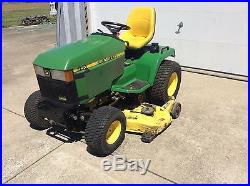 John Deere 445 Gas Engine 60 Mulching Mower Deck Riding Lawn Mower