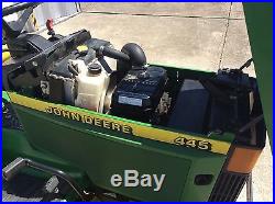 John Deere 445 Gas Engine 60 Mulching Mower Deck Riding Lawn Mower