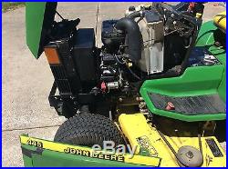 John Deere 445 Gas Engine 60 Mulching Mower Deck Riding Lawn Mower