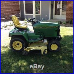 John Deere 445 Lawn Tractor / riding mower fuel injected