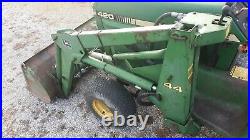 John Deere 44 Loader 420 Garden Tractor Loader Bucket LOADER ONLY