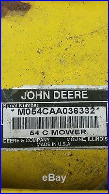 John Deere 54 Lawnmower Mower Deck