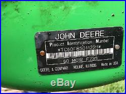 John Deere 60 Commercial Mower Deck F735 USED