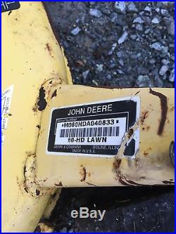 John Deere 60 Lawn Mower Deck 425 445 455 Tractor Complete/PICK UP