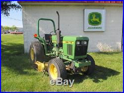 John Deere 750 Tractor with 60 Mower Deck