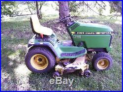 John Deere GT242 garden Tractor, 48 cutting deck 6-speed transmission