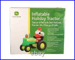 John Deere Inflatable Santa For Indoor /outdoor Use Part Lp83209