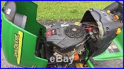 John Deere L120 48 Riding Lawn Mower Hydrostatic With Bagger