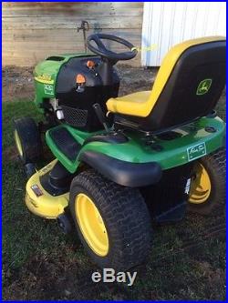 John Deere L120 Lawn Tractor With 48 Deck Excellent Condition
