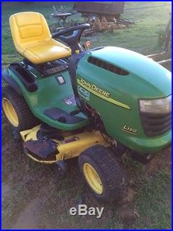 John Deere L120 Lawn Tractor With 48 Deck Excellent Condition