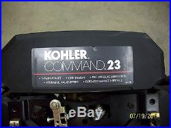 John Deere L130 Kohler Command CV23S 23 hp engine