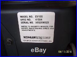 Low Cost Lawnmowers » Blog Archive » John Deere LT155 Kohler 15 hp ...