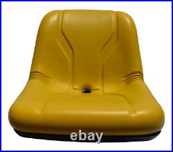 John Deere Lawn Mower Seat LX172 LX173 LX176 LX178 LX186 LX188 LX255 Yellow