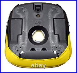 John Deere Lawn Mower Seat with Armrests Yellow 335 345 415 425 445 455 F710 F725