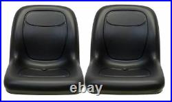 John Deere Pair(2) Black Seats fit Gator 4X2HPX 4X4HPX and 4X4Trail HPX Series