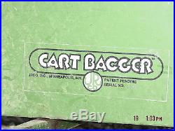 John Deere Pull Behind Bagger & Powerflow Cart for a 48 Mower Deck 316 318 330