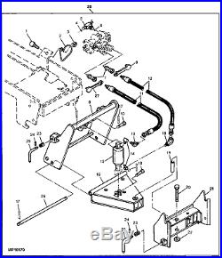 John Deere Replacement Lift Cylinder, Part #AM31362