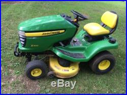 John Deere X300 Garden Tractor Lawn Mower 42 Deck