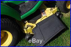 John Deere X475 riding lawn mower garden tractor, 48 deck, power steering, hyd