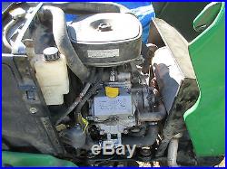 John Deere X485 Tractor, 62C in, 25HP Kawasaki engine