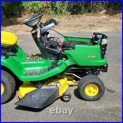 John Deere X 300 Lawn Tractor 680 hours Riding Lawn Mower