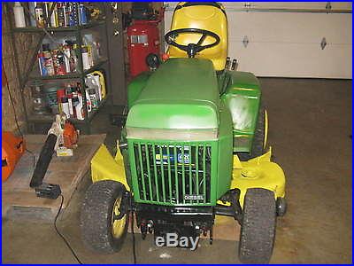 John deere 332 diesel tractor w/ Snow Blower