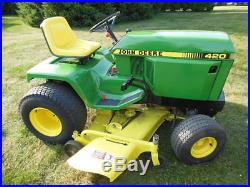 John deere 420 lawn & garden tractor